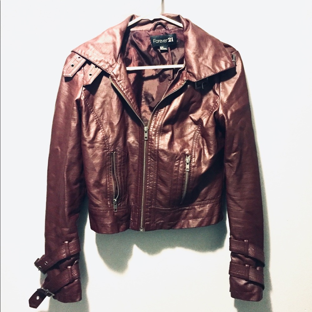 Forever 21 Faux Leather Jacket